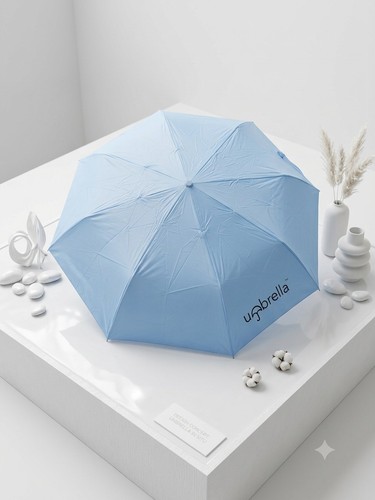 Umbrella protection blue - umbrella, uv